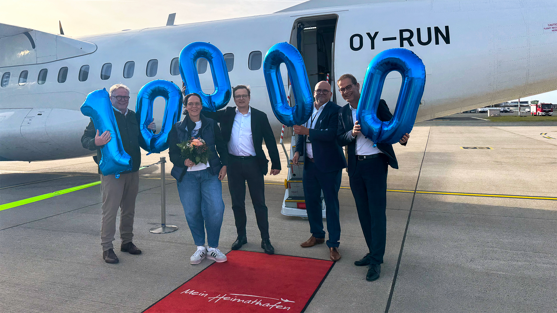 Gruppenfoto von mehreren Gesellschaftern