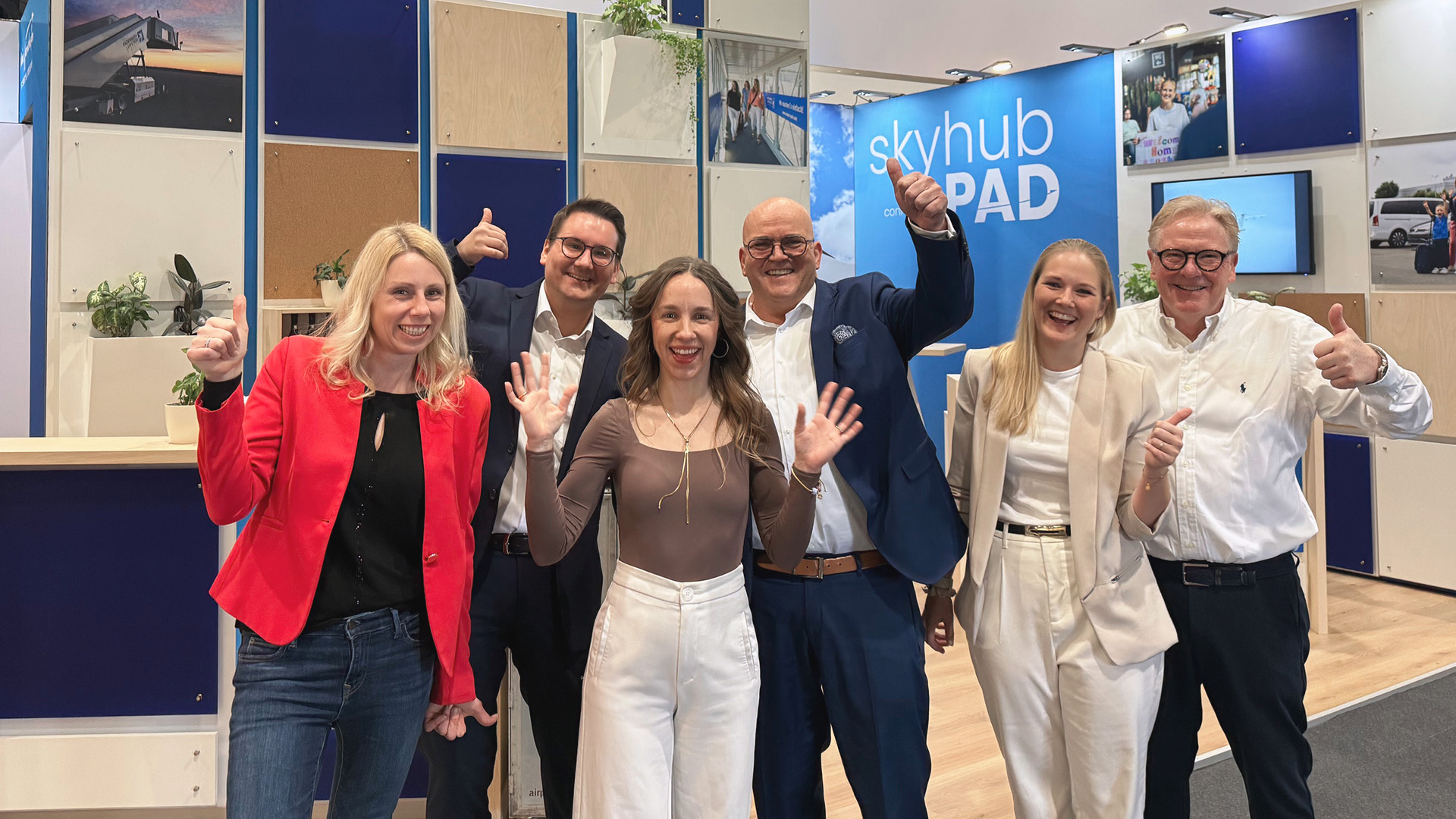 Gruppenfoto von mehreren Gesellschaftern